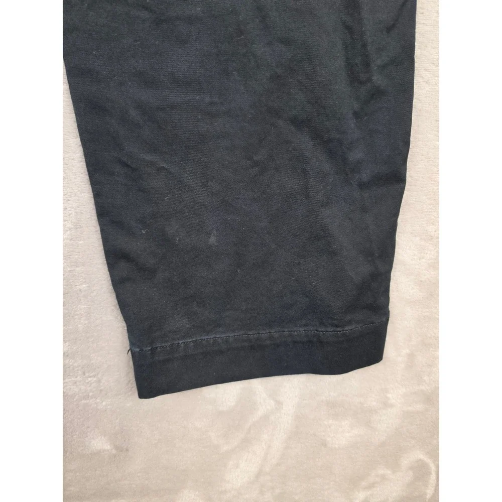 Polo Ralph Lauren Chino Pants Mens 40x30 Fit 40x29 Black Stretch Chinos
